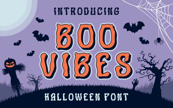 Boo Vibes: A Halloween Font for Bold Web Design