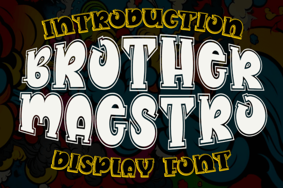 Brother Maestro: A Font That Brings Summer Vibes to Your Craft