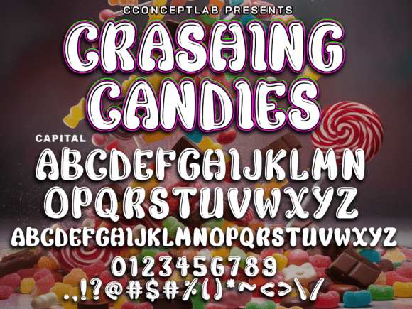 Crashing Candies: A Font That Elevates Your Digital Brand
