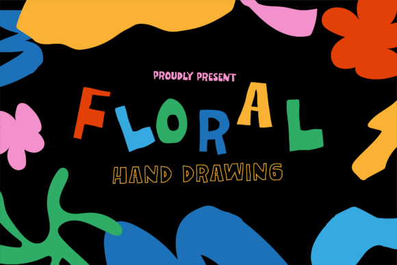 Floral Handdrawing: A Playful Typeface for Creative Branding