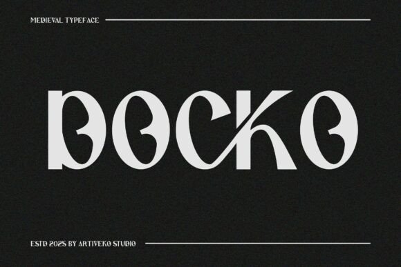 Font for Editorial Excellence: Docko