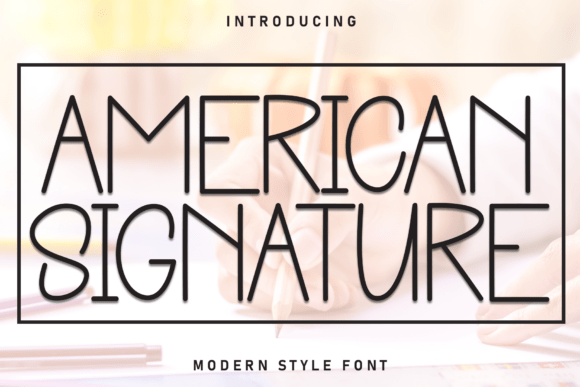 Font That Speaks Volumes: American Signature 1 for Digital Impact