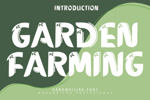 Garden Farming: A Font That Breathes Life Into Editorial Design