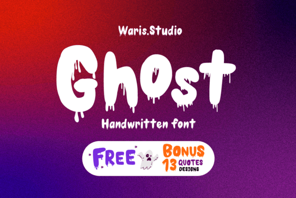 Ghost Halloween Quotes Bundle: A Font That Elevates Branding