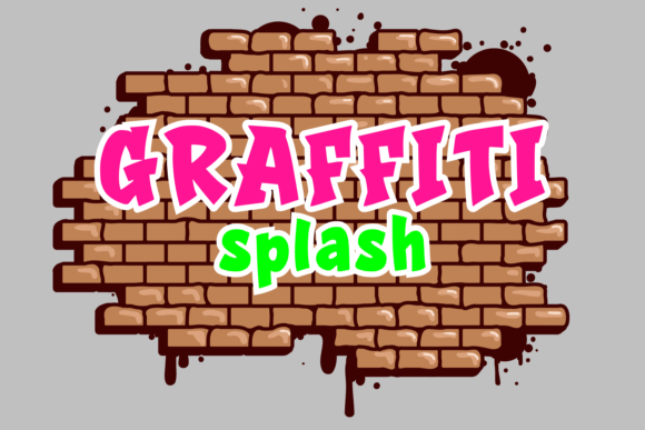 Graffiti Splash: A Bold Font for Street-Style Branding