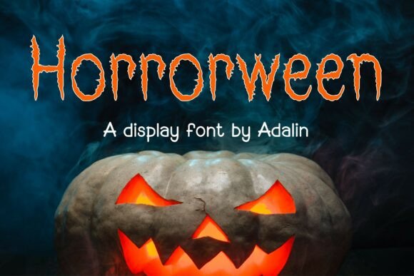 Horrorween: A Halloween Font for Web Design