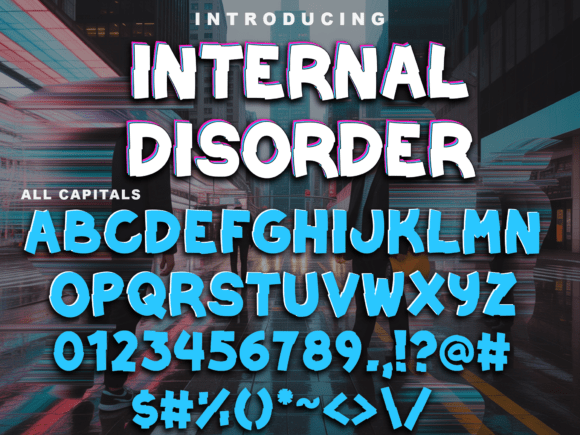 Internal Disorder: A Bold Display Font for Web Design