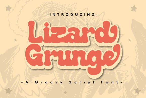 Lizard Grunge: A Font That Adds Groove to Your Craft