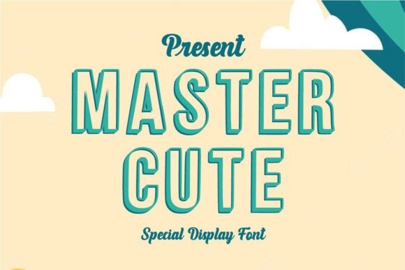 Mastercute Regular: A Font That Brings Joy to Editorial Design