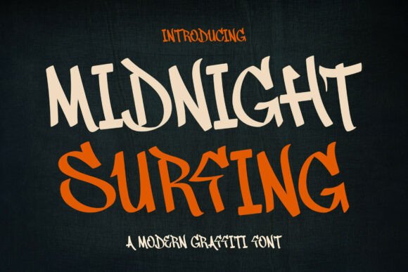 Midnightsurfing Regular: A Font for Digital Design