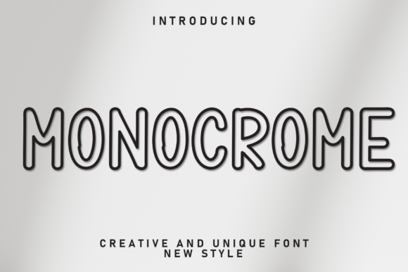 Monocrome: A Font That Fits the Brand