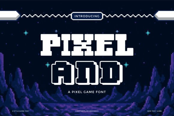 Pixeland: A Font That Brings Nostalgia to Every Craft Project