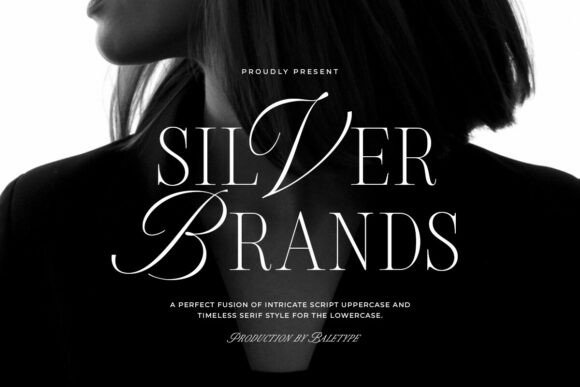 Silverbrands Regular: A Timeless Display Font for Editorial Design