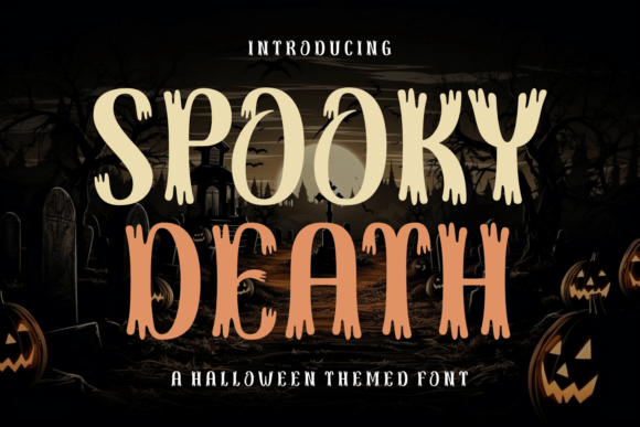 Spooky Death: A Typeface That Adds Eerie Charm to Branding