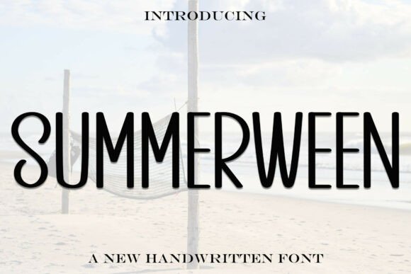 Summerween: A Display Font for Modern Web Design