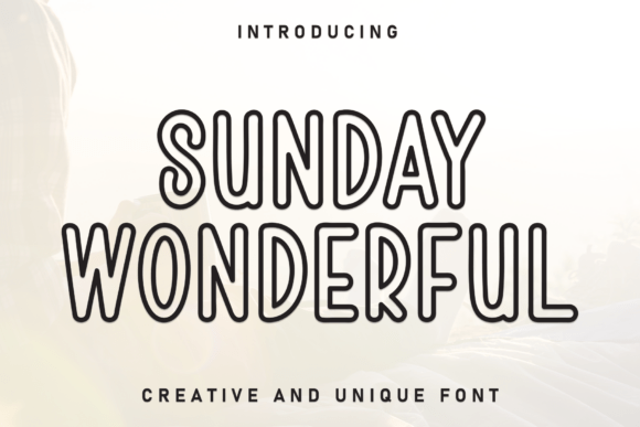 Sunday Wonderful: A Font for Digital Branding and Web Design