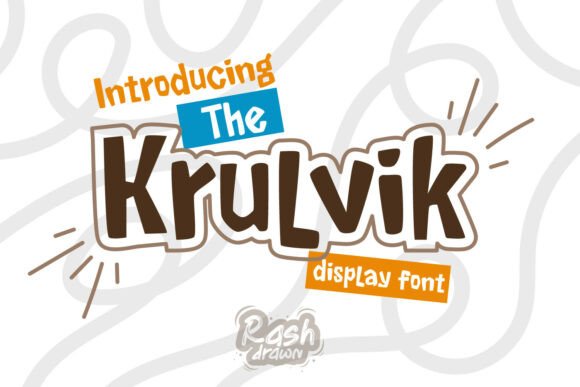 The Krulvik: A Bold Font for Memorable Branding