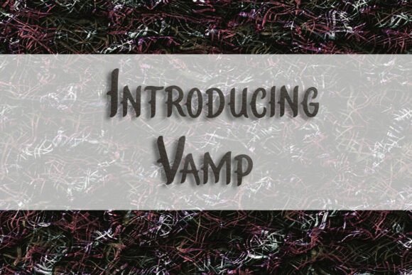 Vamp: A Versatile Display Font for Web Design